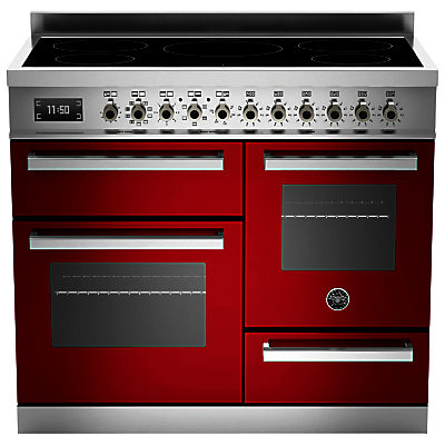 Bertazzoni Professional Series 100cm Electric Induction XG Range Cooker Red